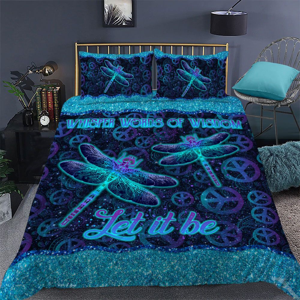 Dragonfly Let It Be Bedding Set