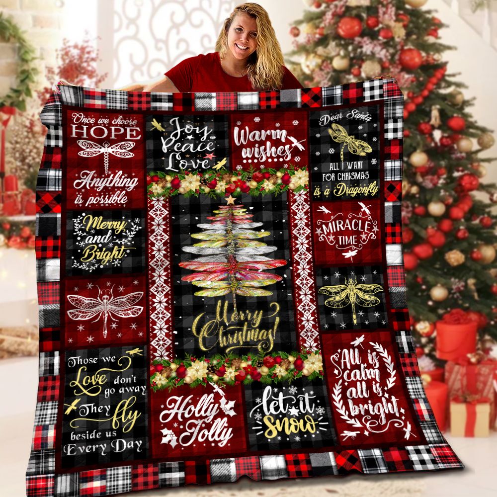 Dragonfly LML1910109DT Quilt Blanket