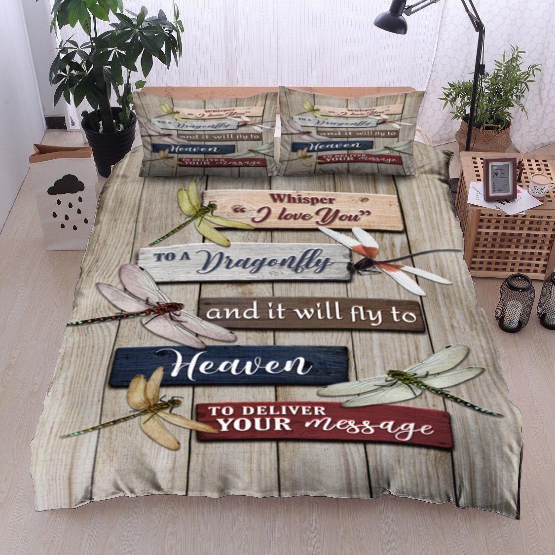 Dragonfly Lovers Bedding Set