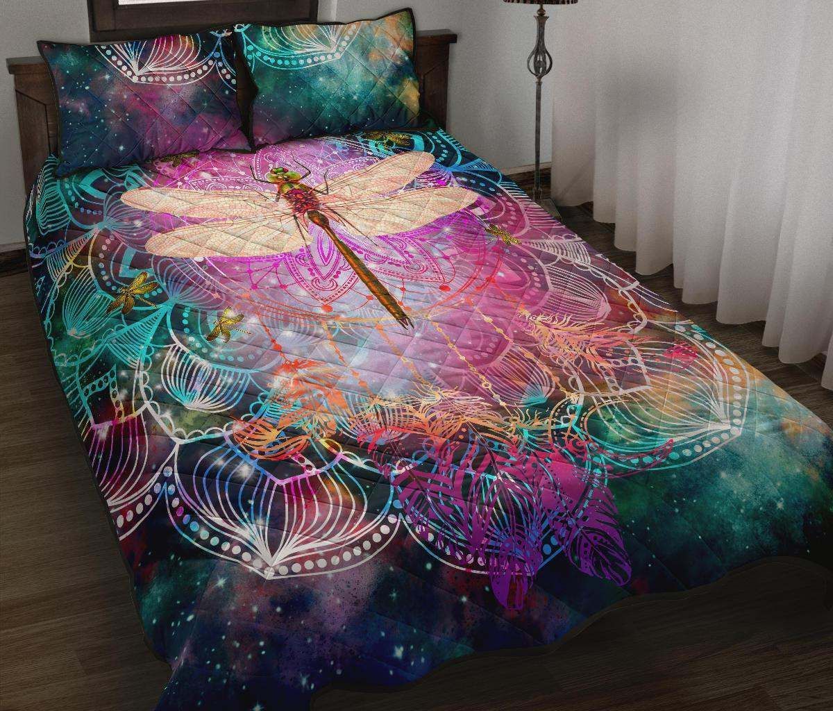 Dragonfly Mandala Bedding Set
