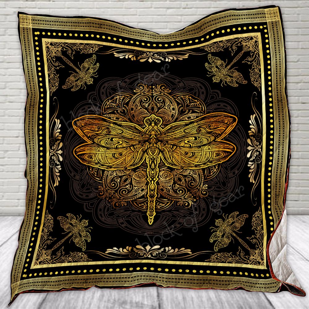 Dragonfly Mandala Quilt Thh418 Dhc11122312Dd