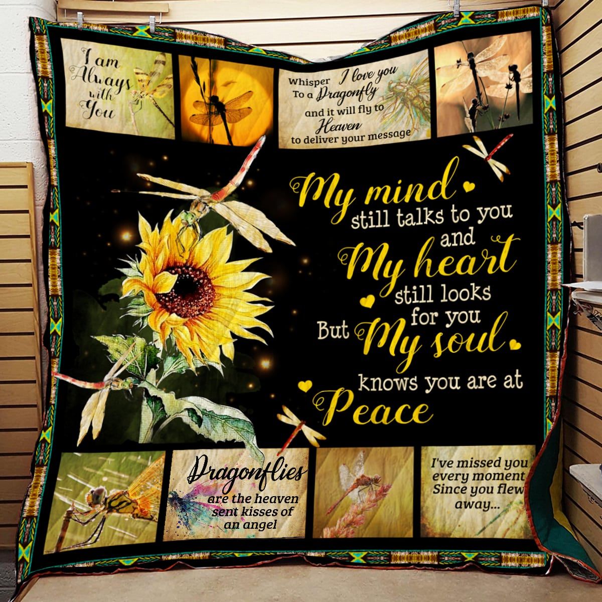 Dragonfly Misses You Quilt Blanket DHC3112845TD