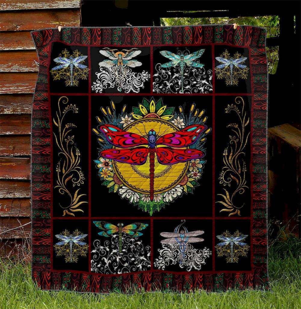 Dragonfly ML130519 Quilt Blanket