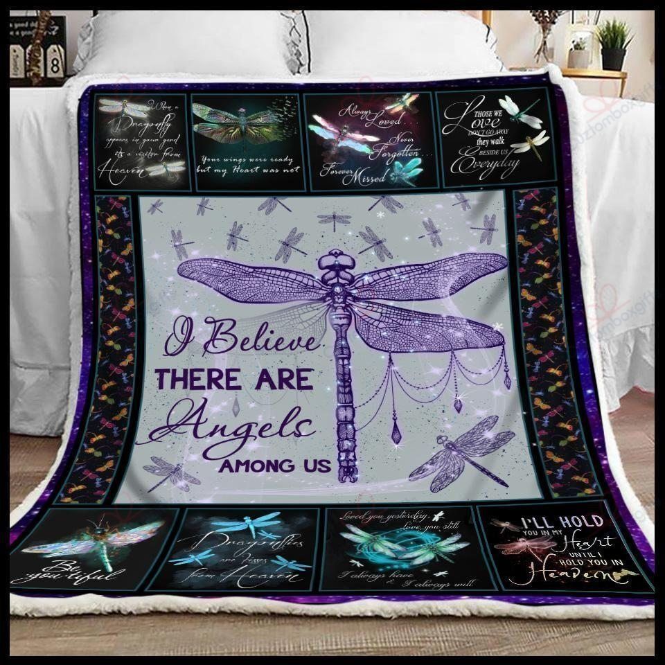 Dragonfly Fleece Blanket