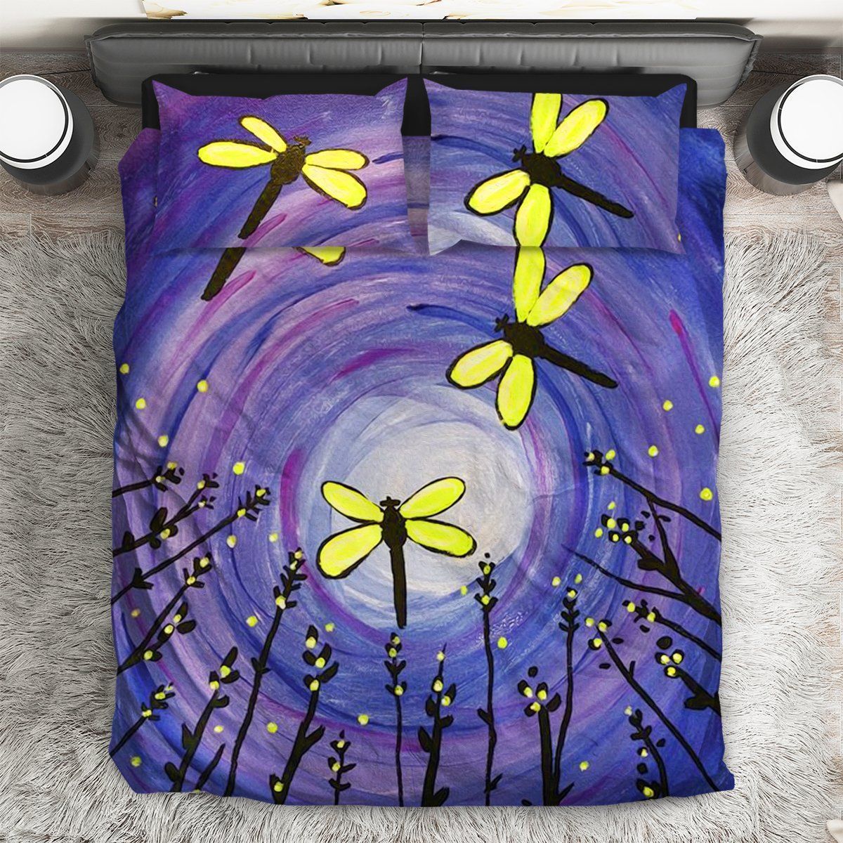 Dragonfly Moon Bedding Set