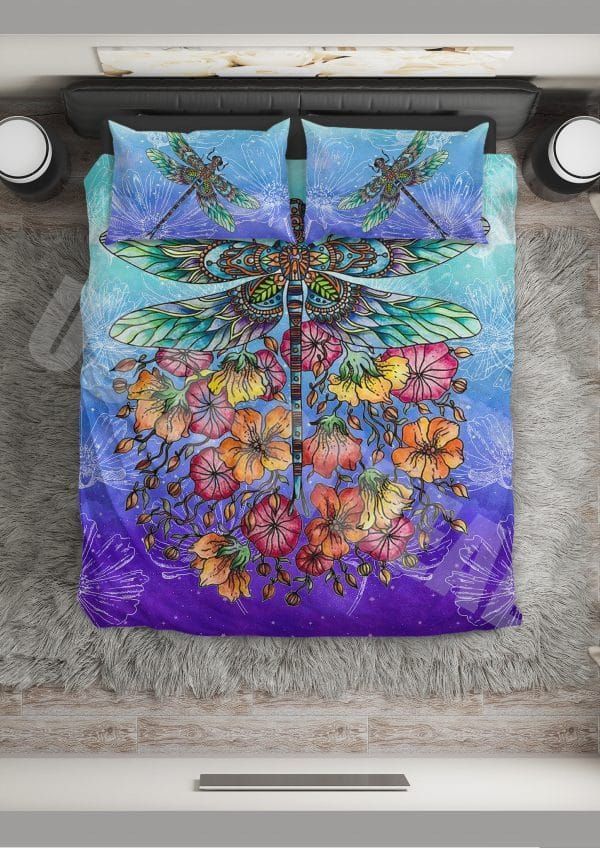 Dragonfly My Galaxy Sky Bedding Set
