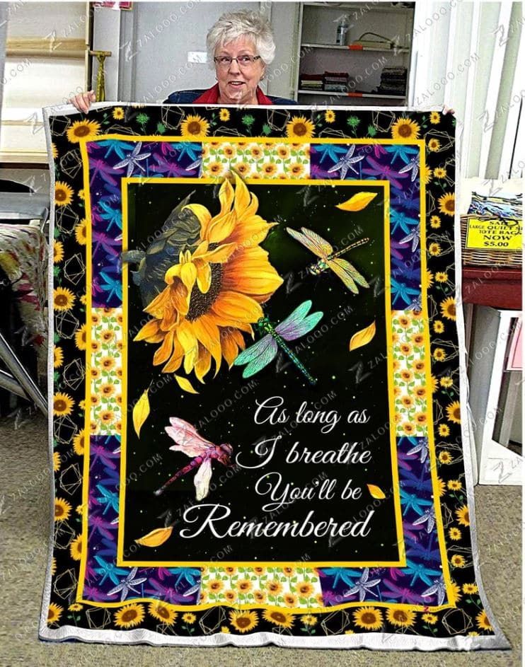 Dragonfly My Sun Quilt Blanket Christmas Gift Dhc04011278Dd