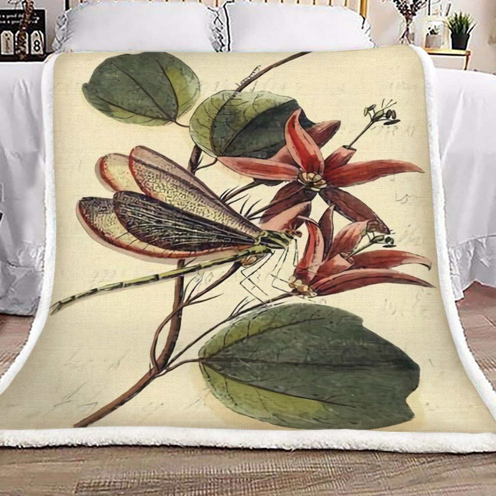 Dragonfly Sherpa Fleece