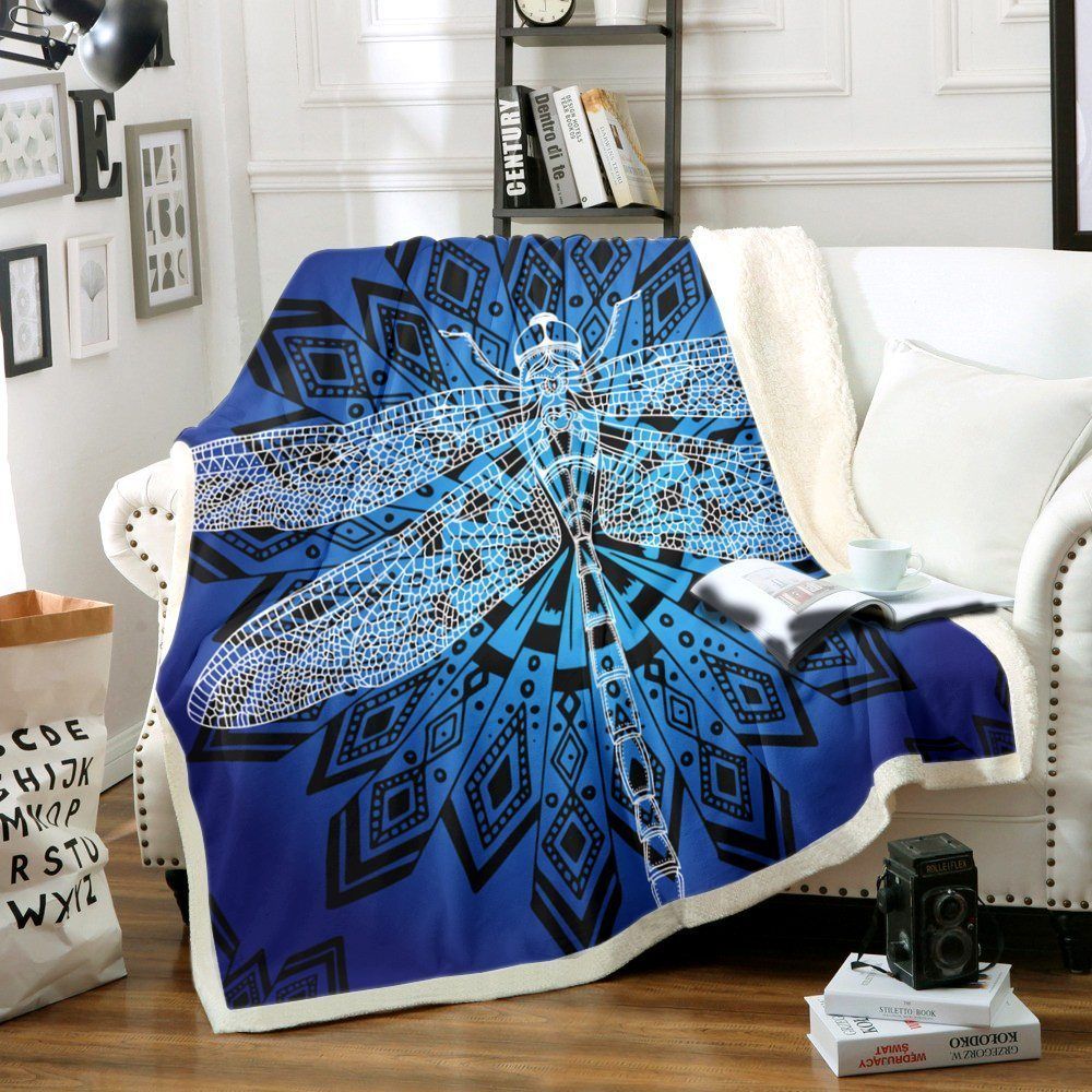 Dragonfly Sherpa Fleece