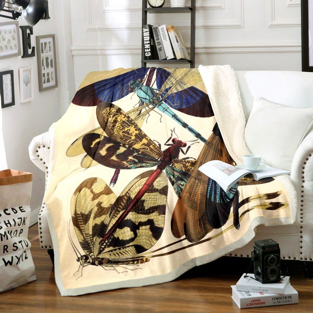 Dragonfly Sherpa Fleece