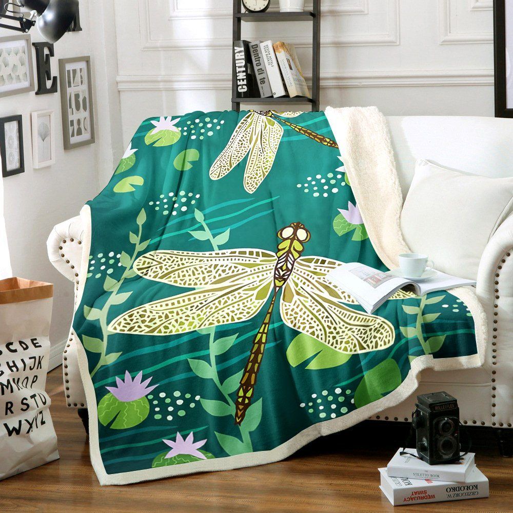 Dragonfly Sherpa Fleece