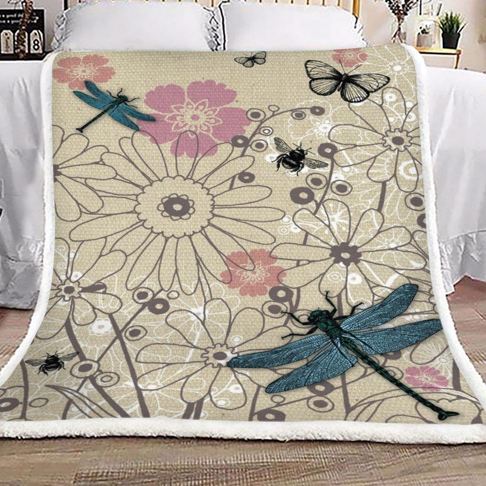 Dragonfly Sherpa Fleece