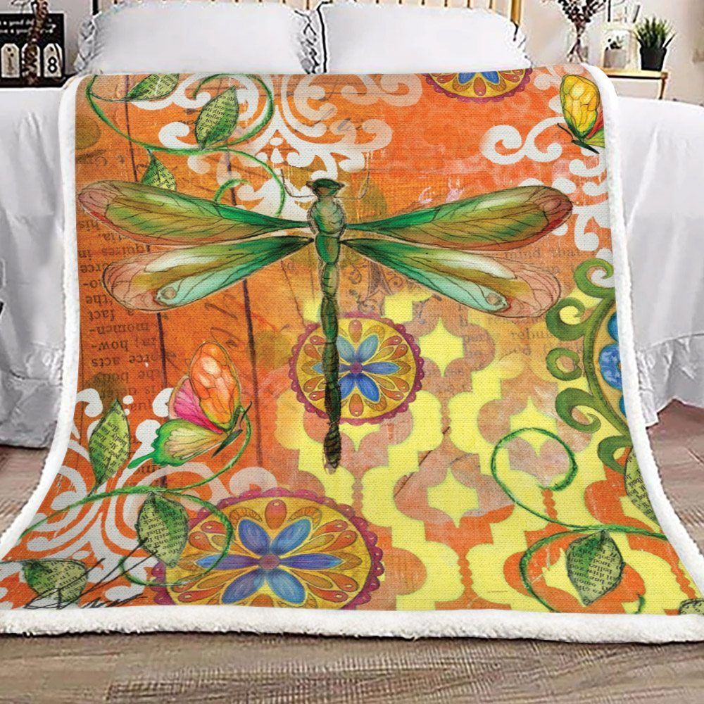 Dragonfly Sherpa Fleece