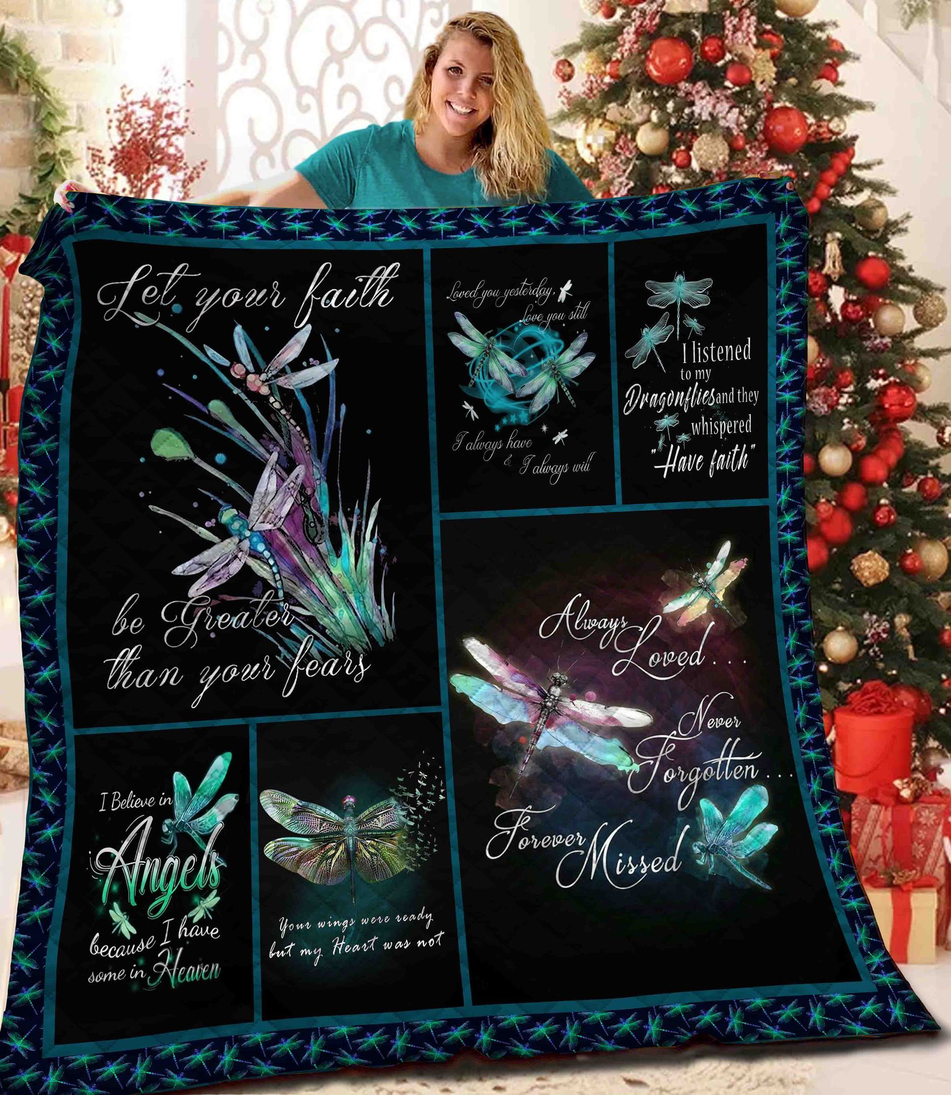 Dragonfly Quilt Blanket BBB011131SM