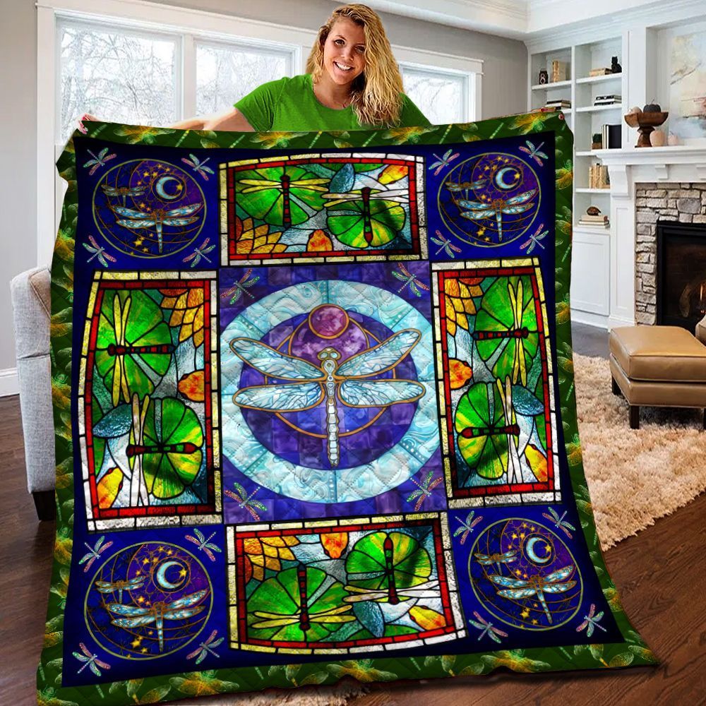 Dragonfly Quilt Blanket BBB070232SM