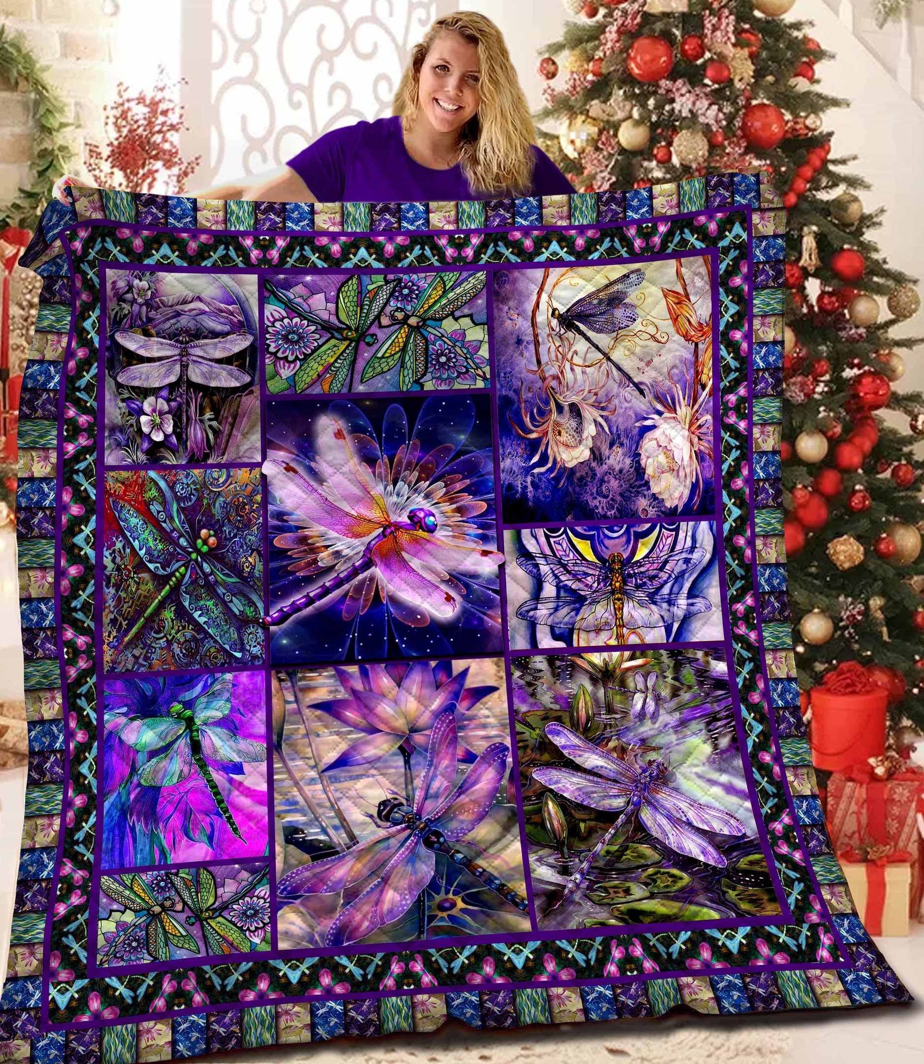 Dragonfly Quilt Blanket BBB071111NL