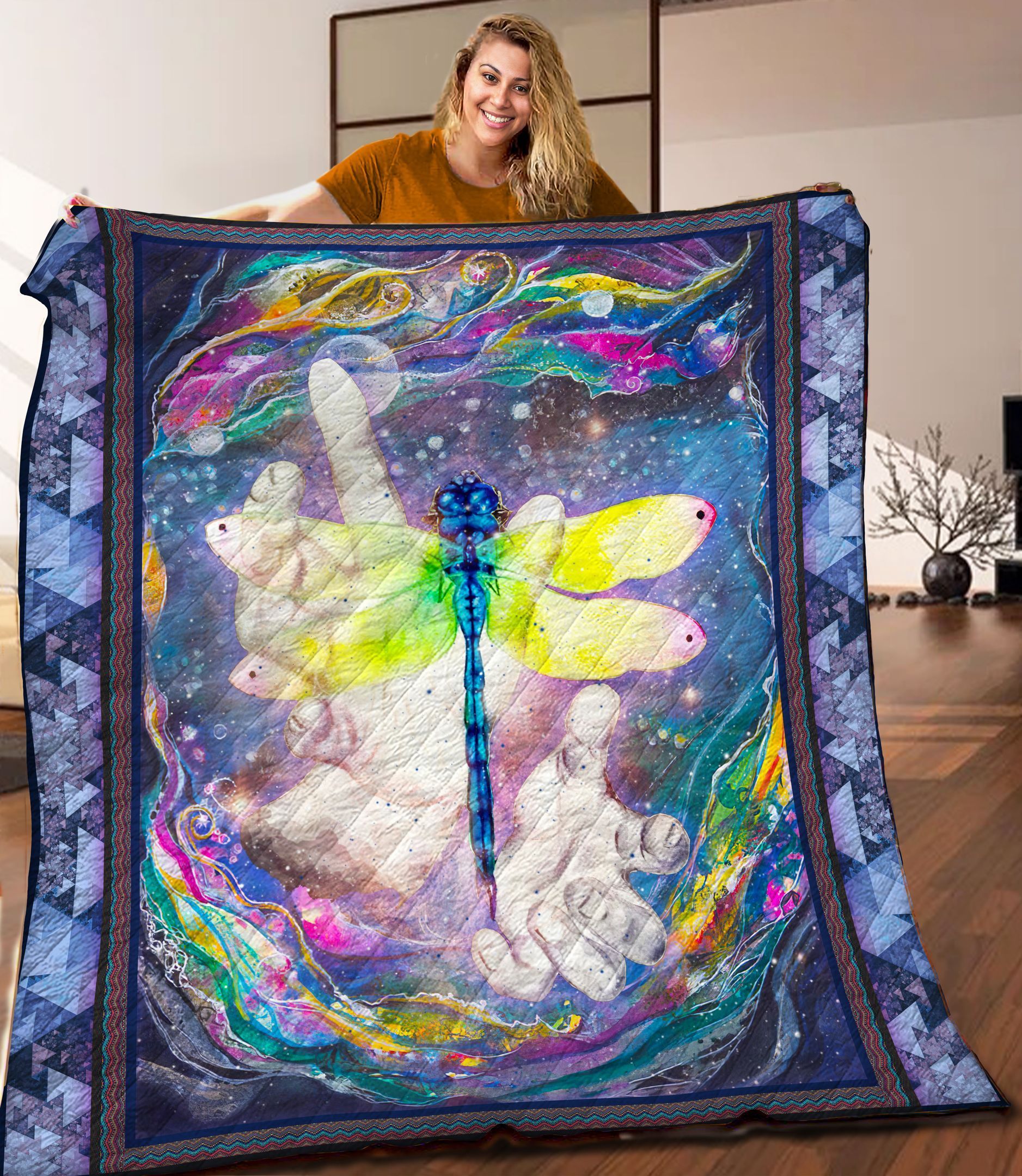 Dragonfly Quilt Blanket C9B280305MI