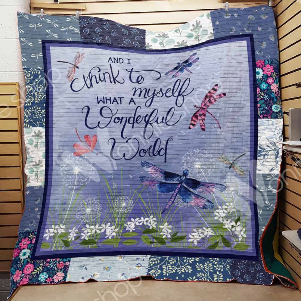 Dragonfly Quilt Blanket DHC0502635TD