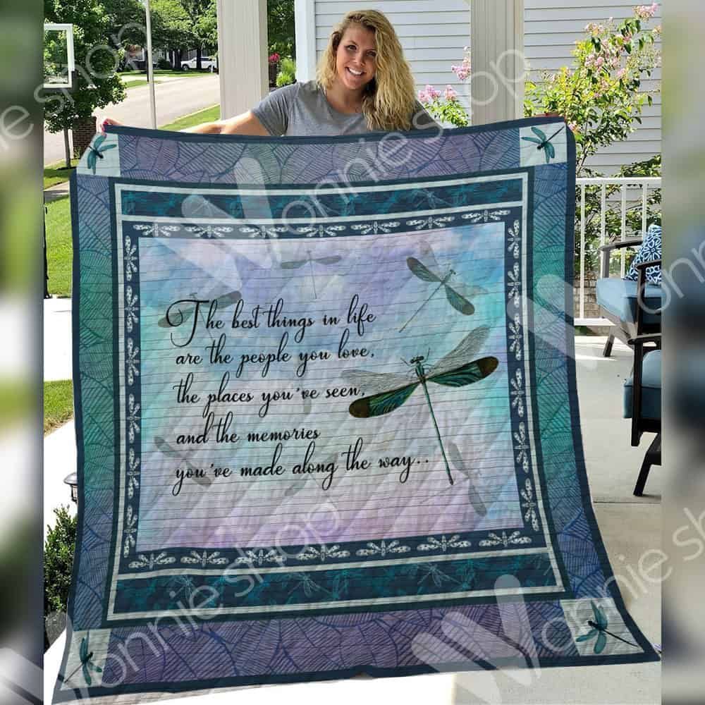 Dragonfly Quilt Blanket DHC0502907TD