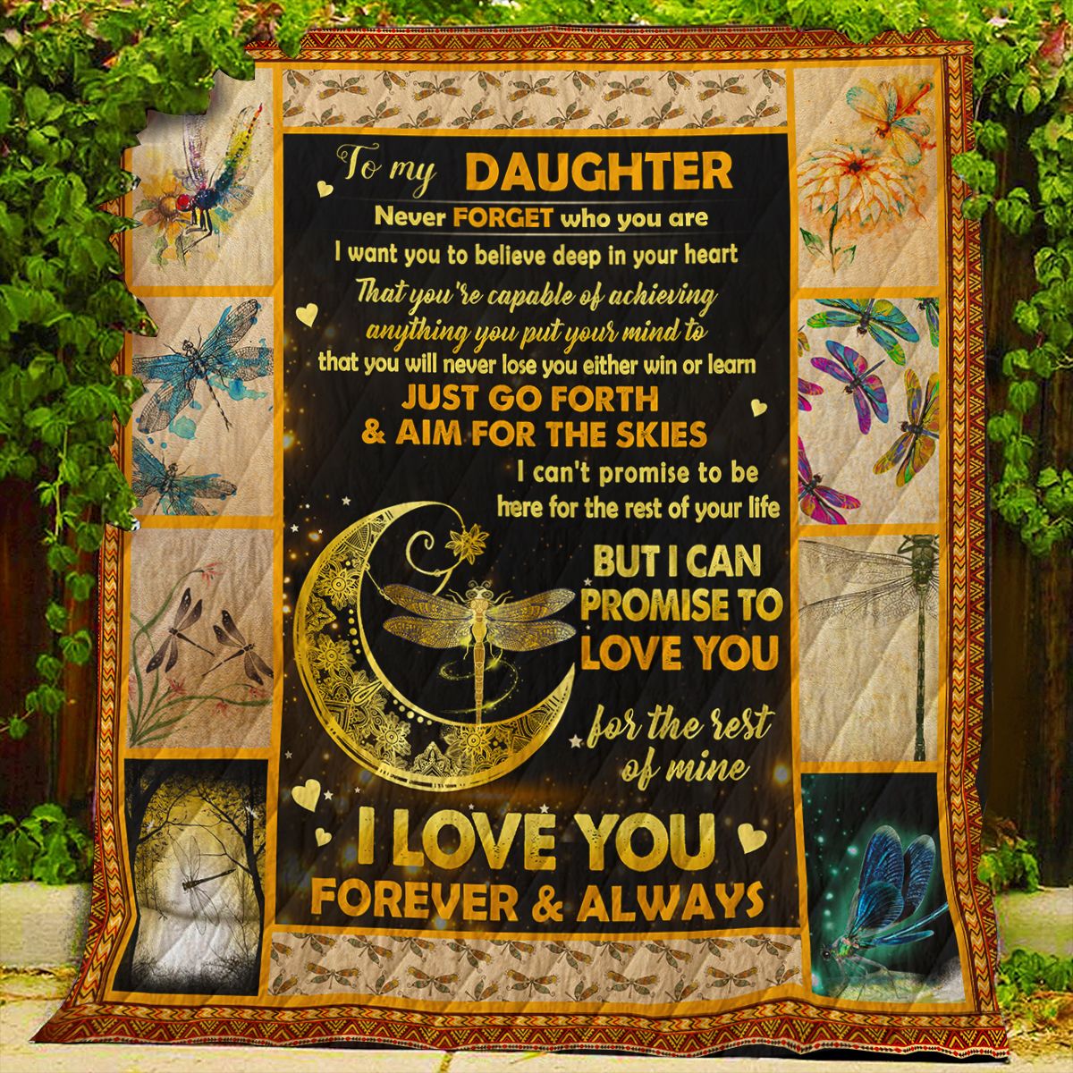 Dragonfly Quilt Blanket DHC0712114VT