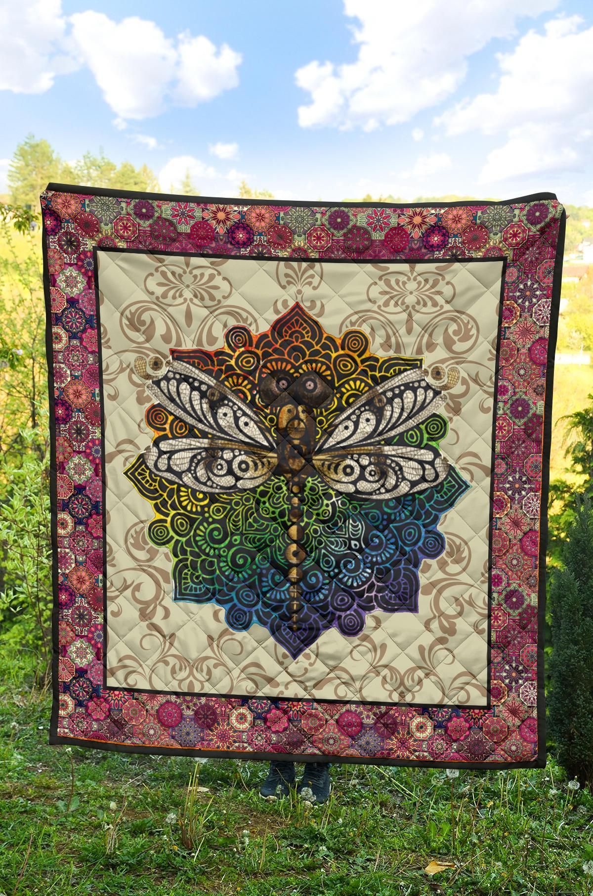 Dragonfly Quilt Blanket DHC13121531VT