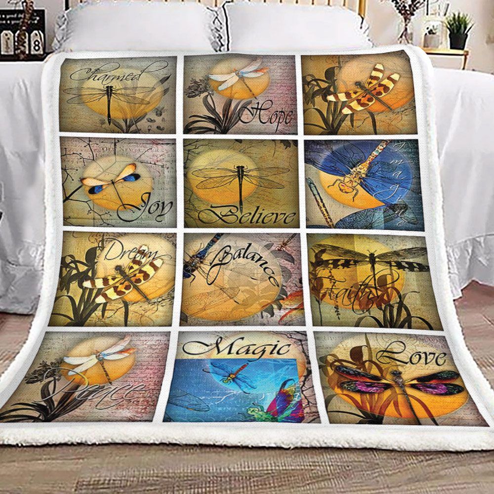 Dragonfly Sherpa Fleece