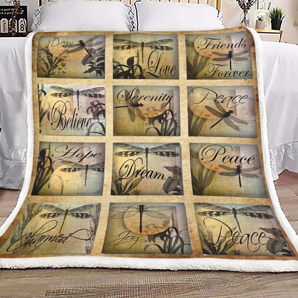 Dragonfly Sherpa Fleece