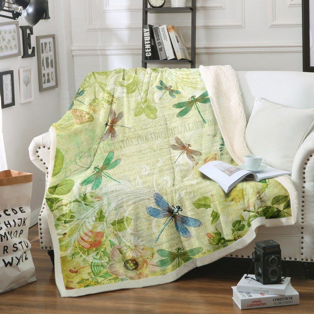 Dragonfly Sherpa Fleece