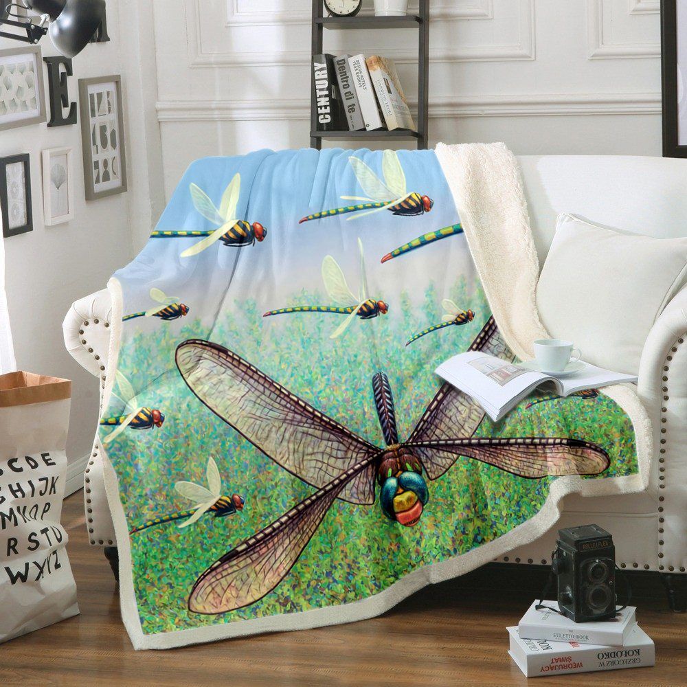 Dragonfly Sherpa Fleece