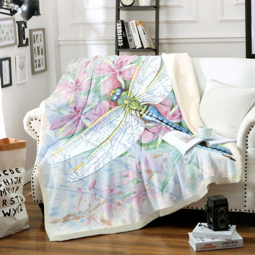 Dragonfly Sherpa Fleece