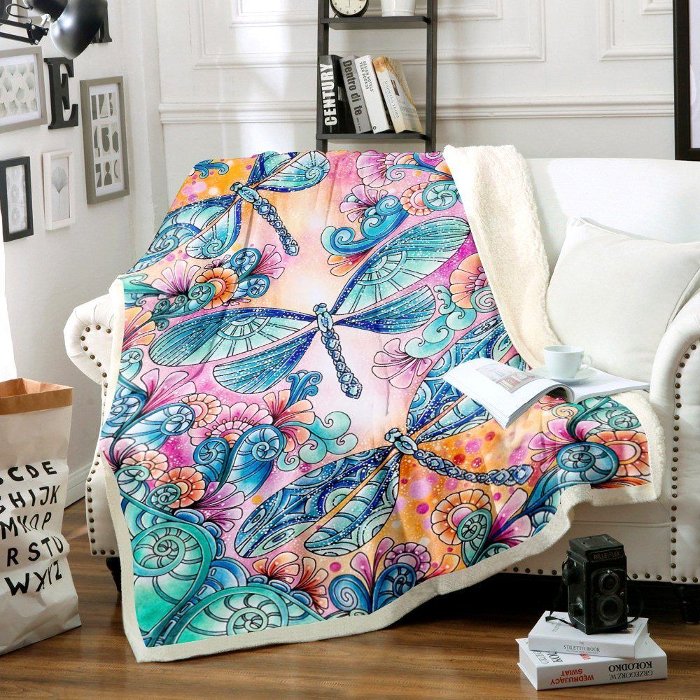 Dragonfly Sherpa Fleece