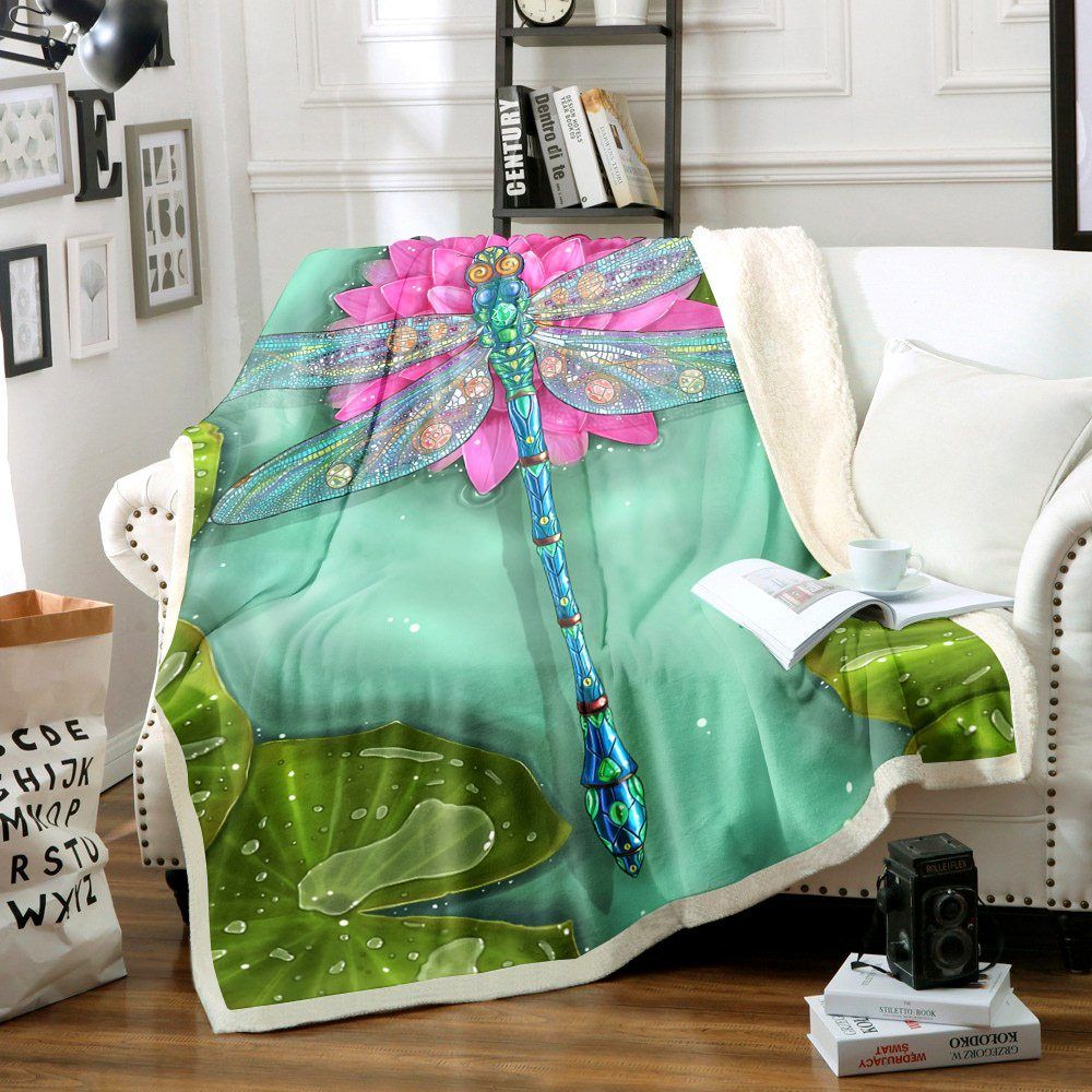 Dragonfly Sherpa Fleece