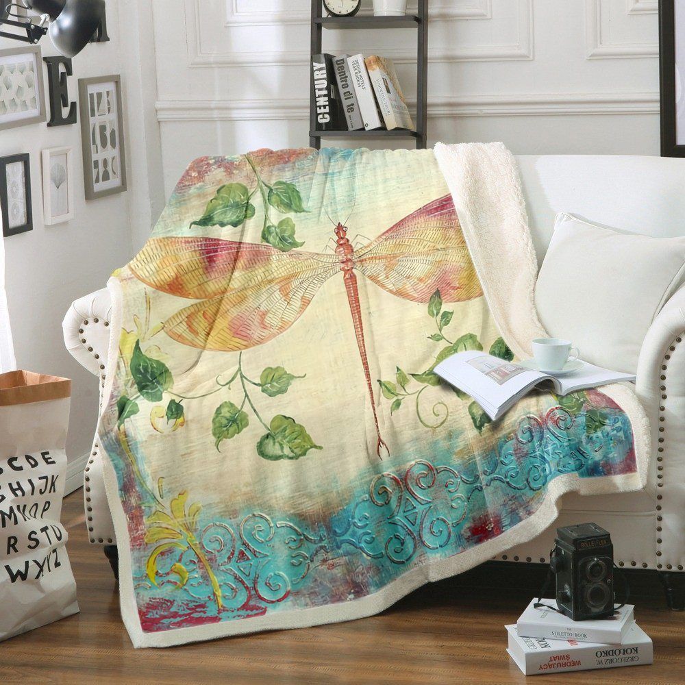 Dragonfly Sherpa Fleece