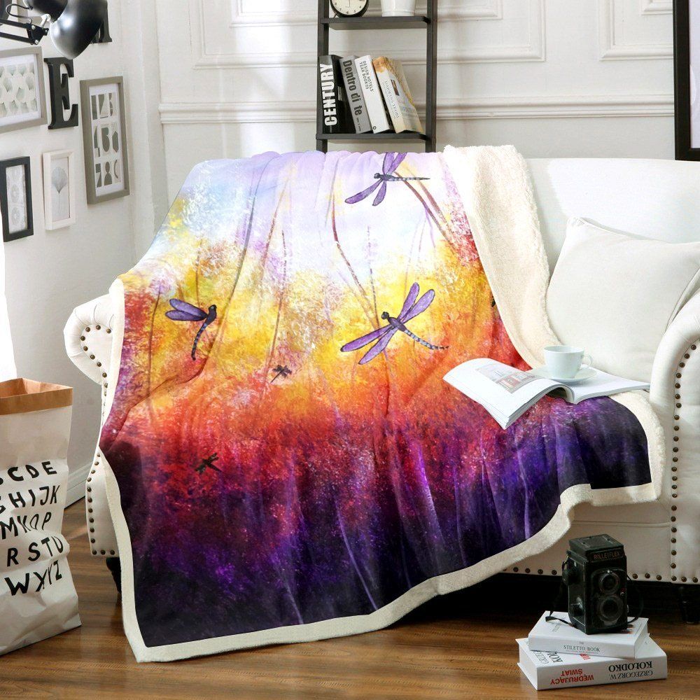 Dragonfly Sherpa Fleece