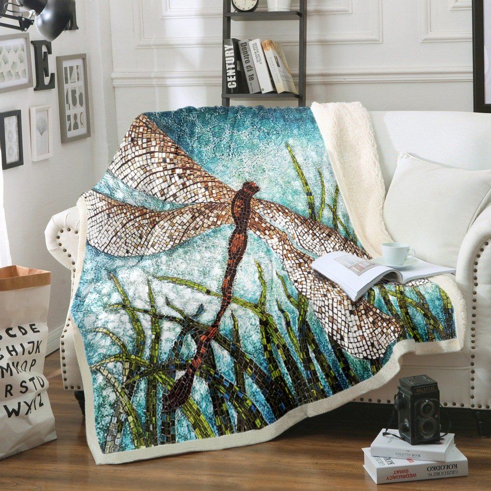 Dragonfly Sherpa Fleece