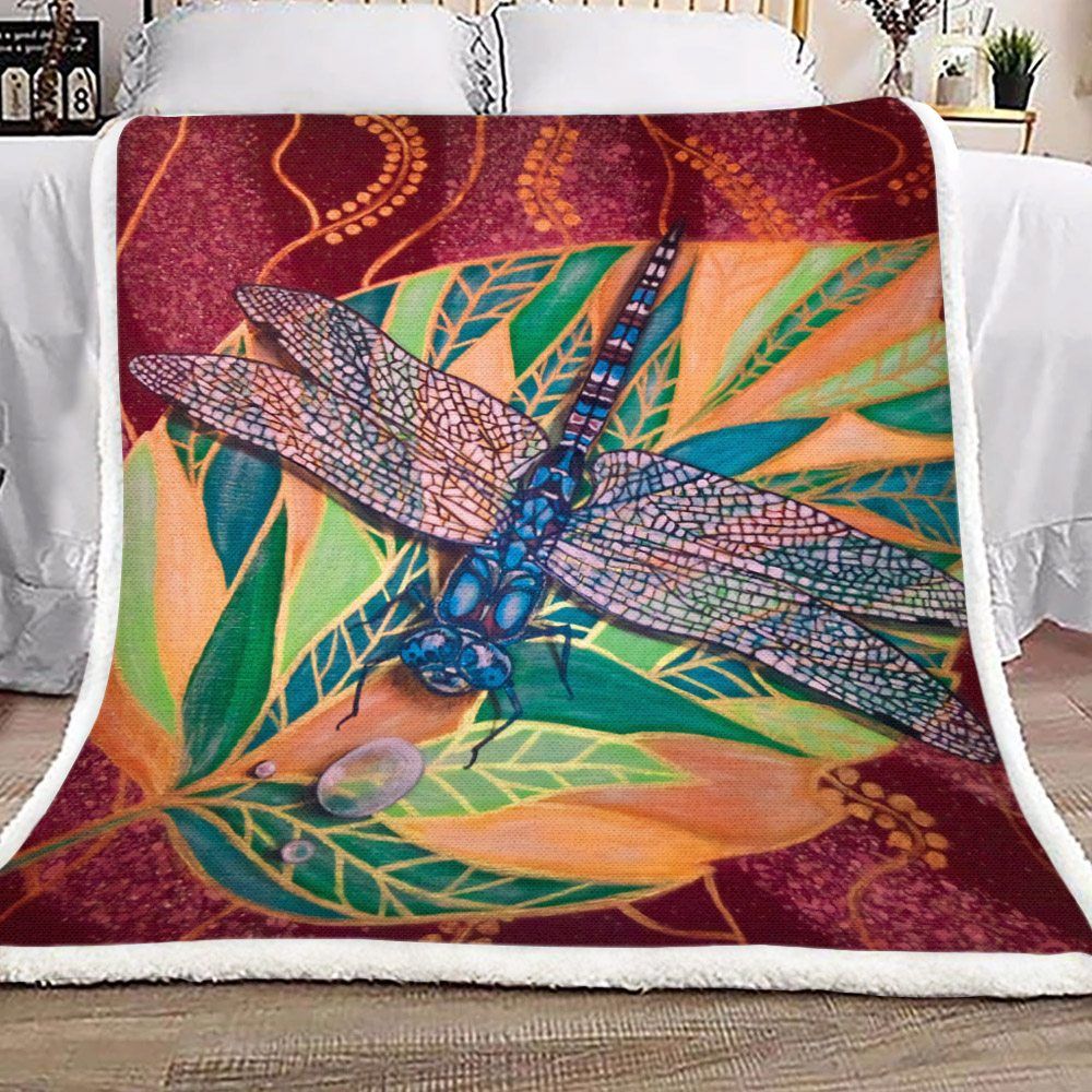 Dragonfly Sherpa Fleece