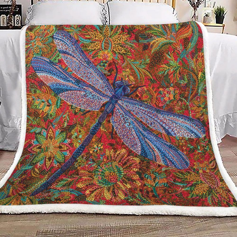 Dragonfly Sherpa Fleece