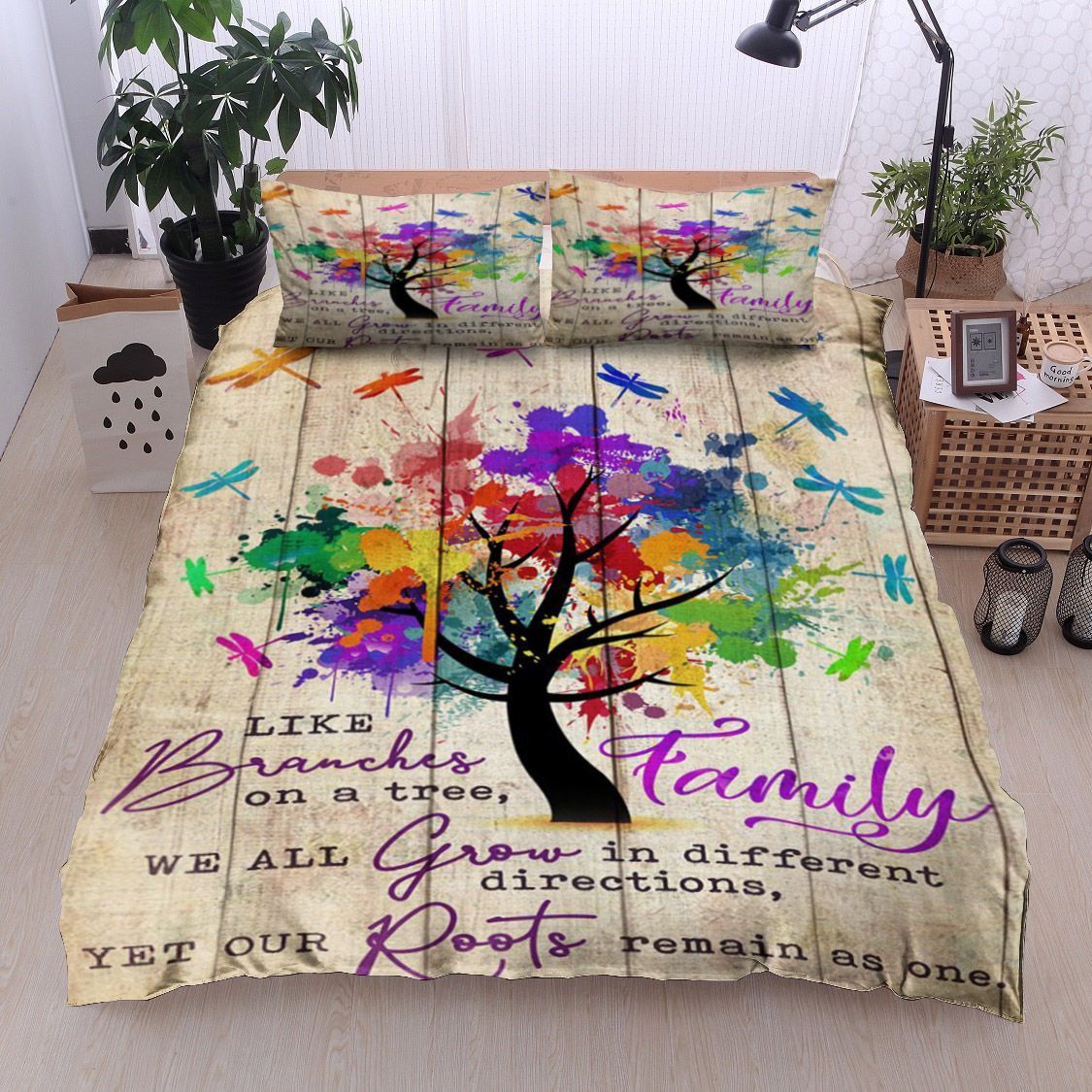 Dragonfly Tree Bedding Set