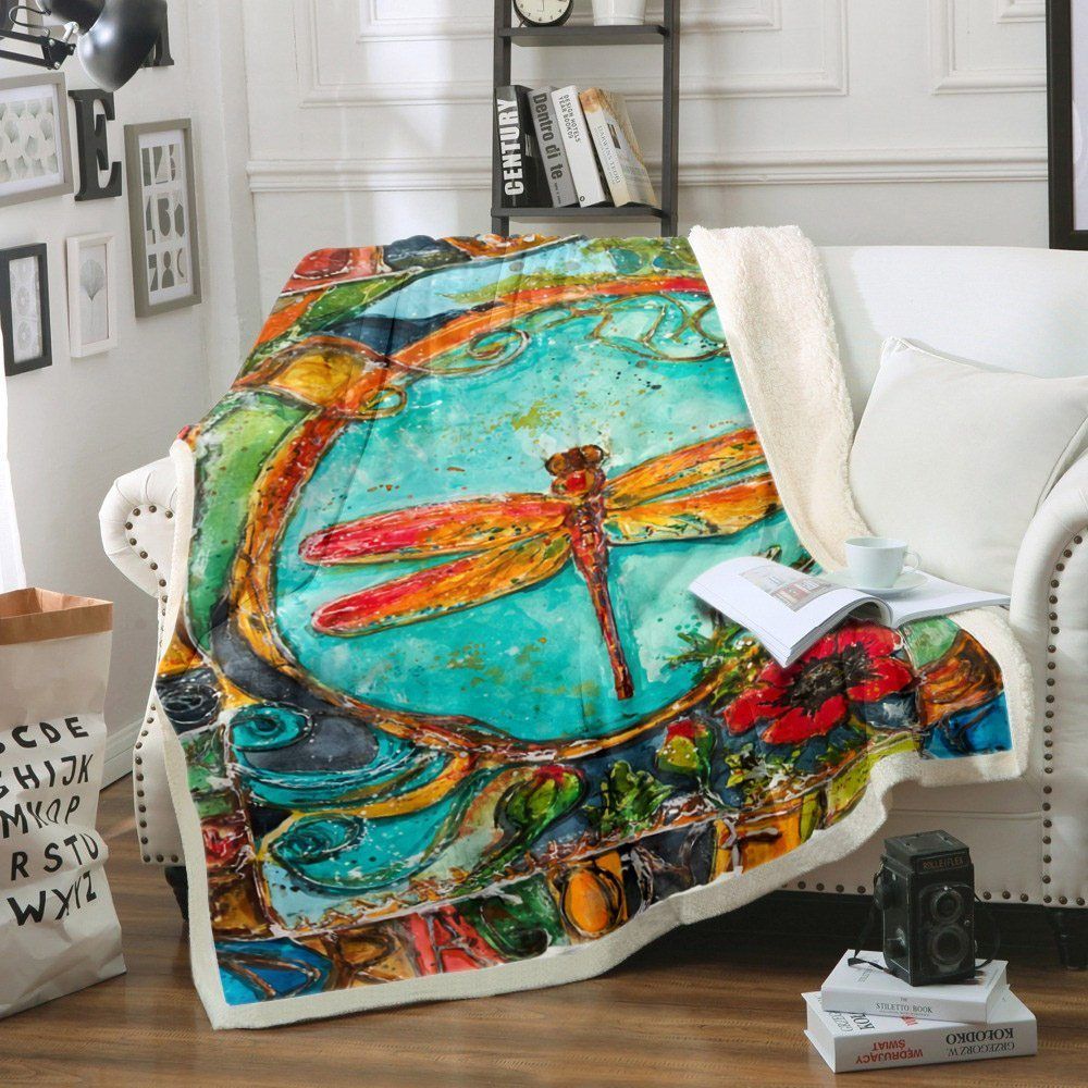 Dragonfly Sherpa Fleece