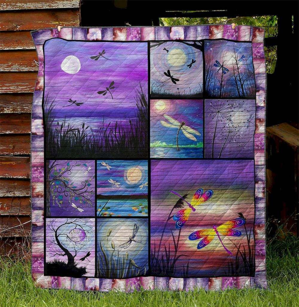 Dragonfly VM130520 Quilt Blanket