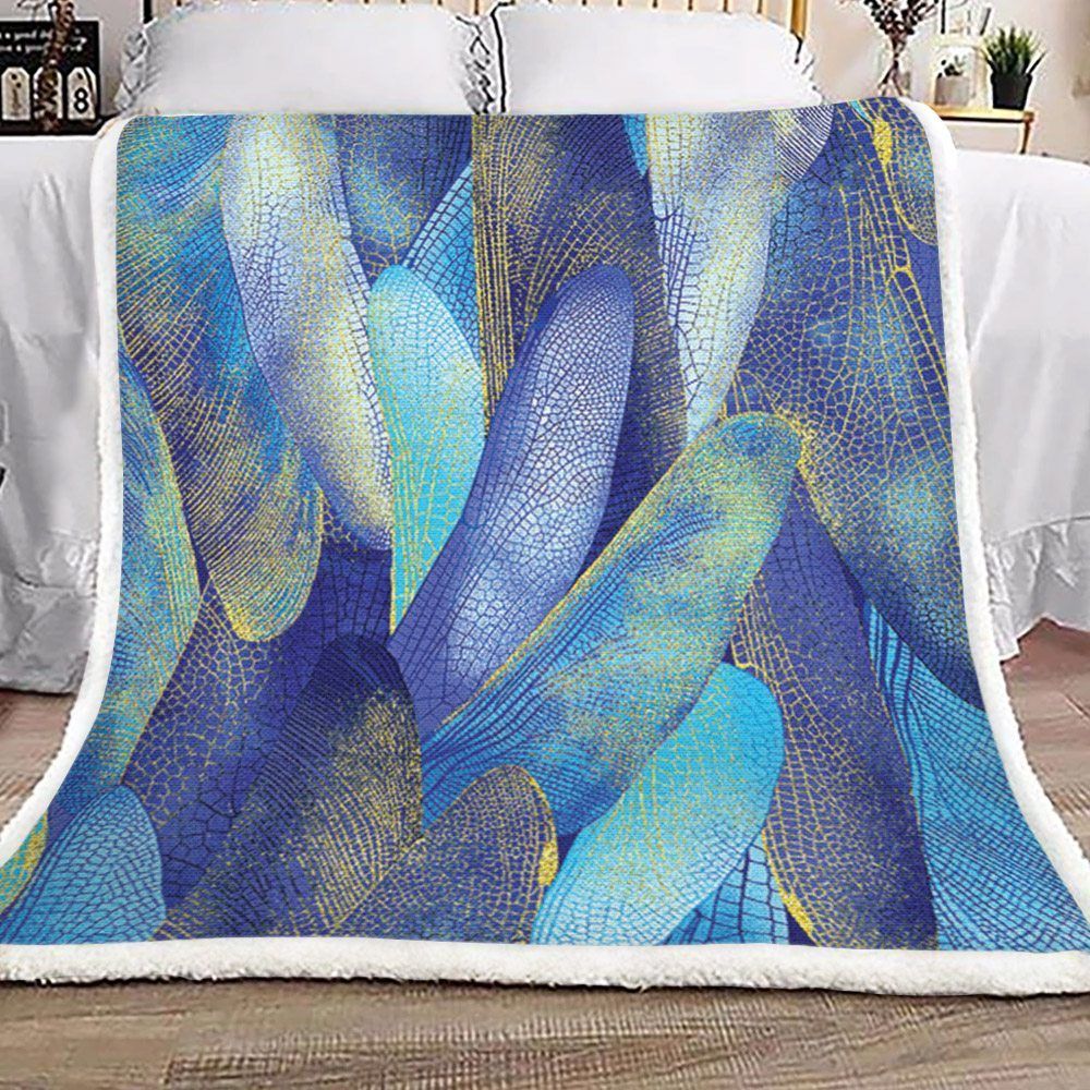 Dragonfly Wings Sherpa Fleece