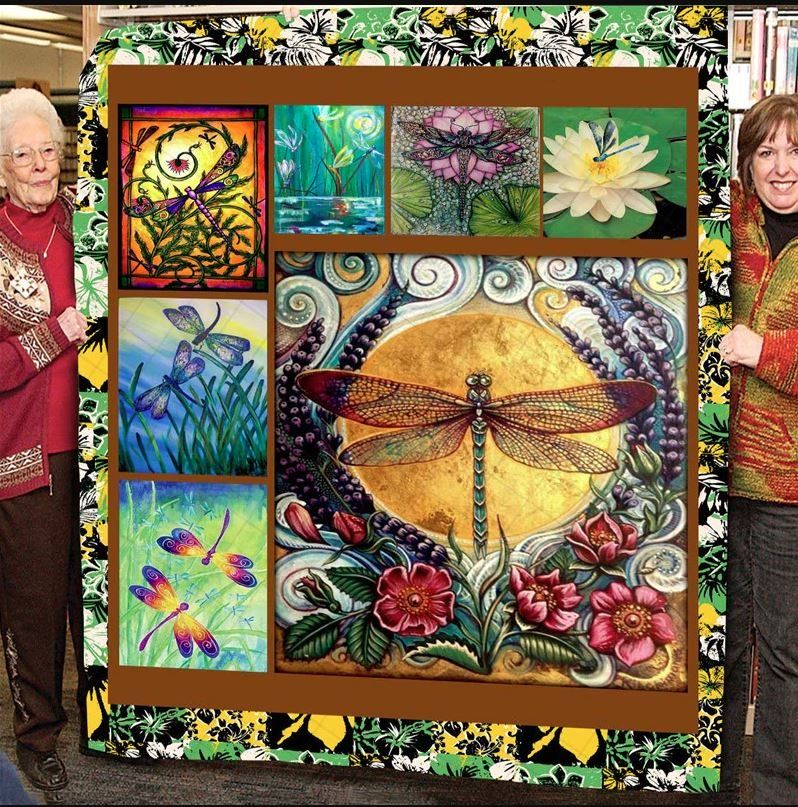 Dragonlfy I Can Fly Quilt Blanket Dhc04012032Dd