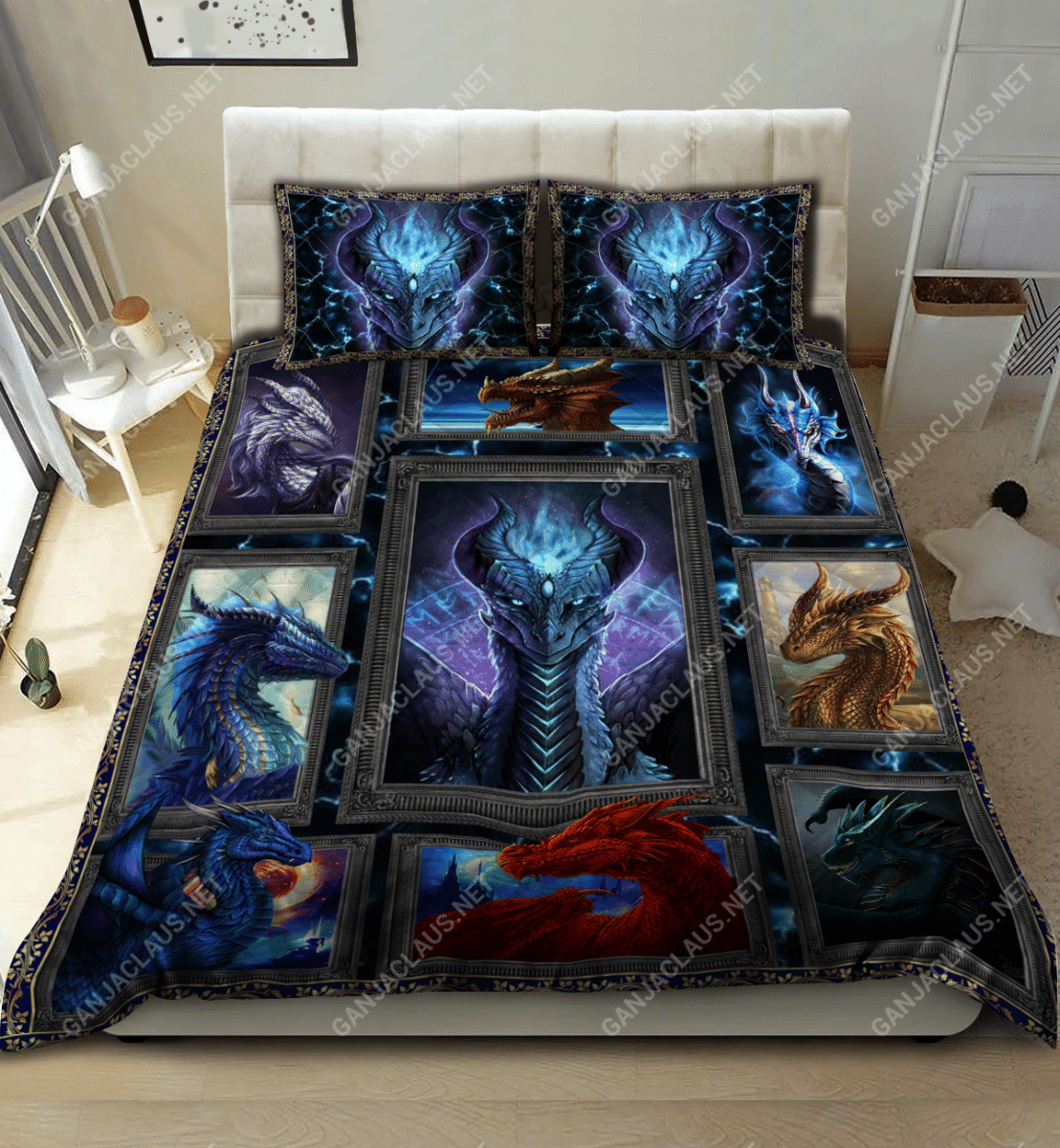 Dragons Galaxy Bedding Set