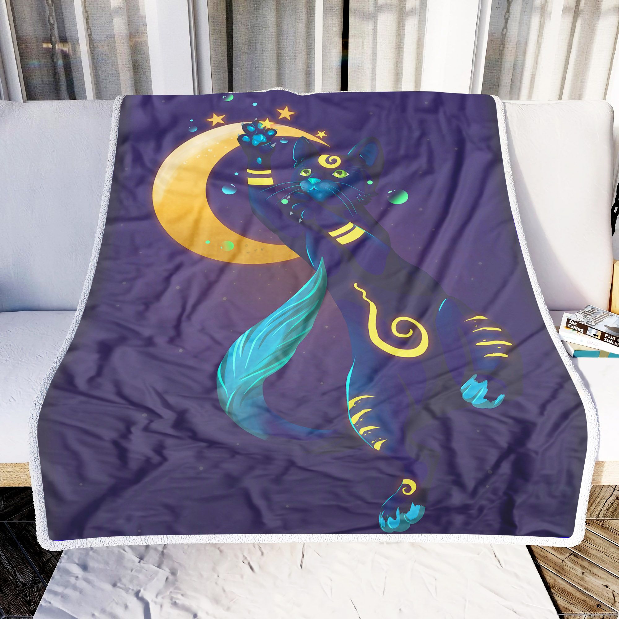 Dream Cat Fleece Blanket