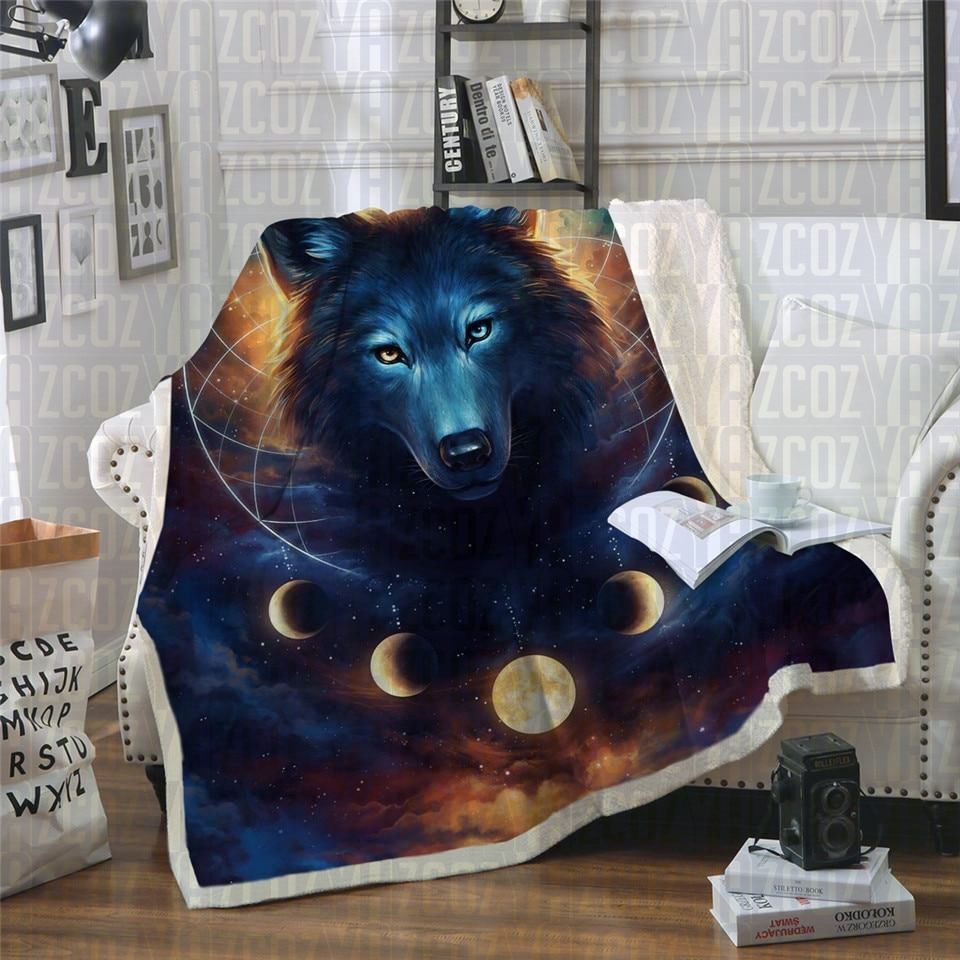 Dream Catcher Sherpa Fleece Blanket