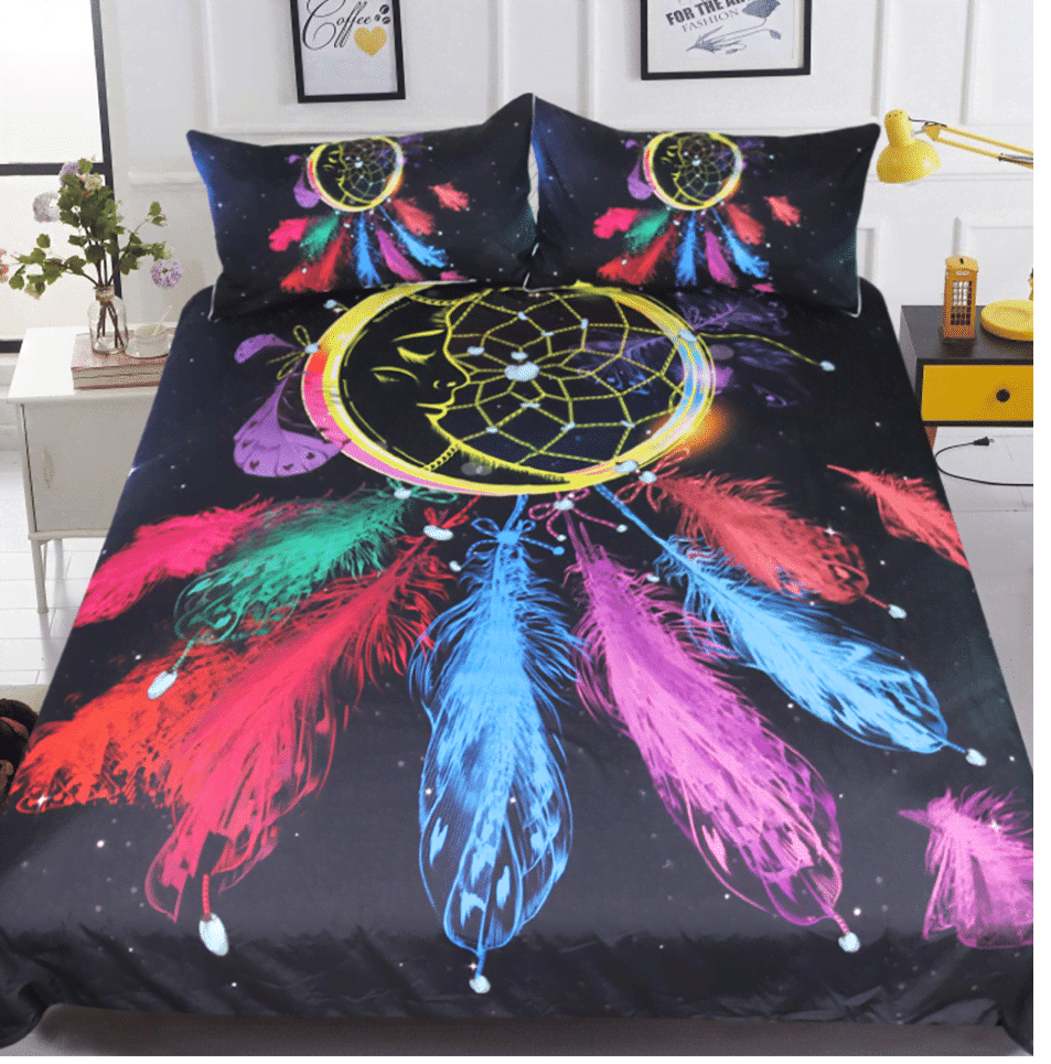 Dream Catcher Moon Bedding Set