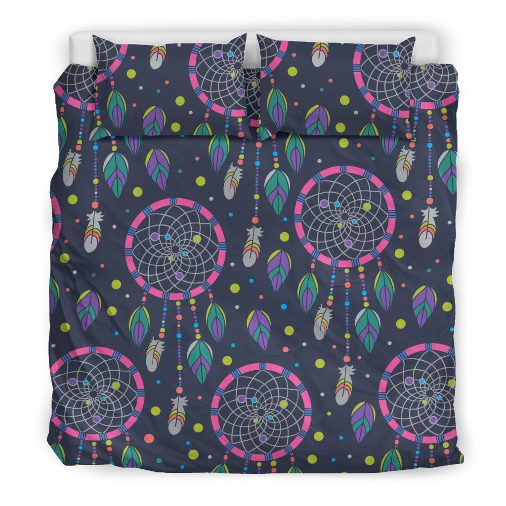 Dream Catcher Vintage Feather Bedding Set