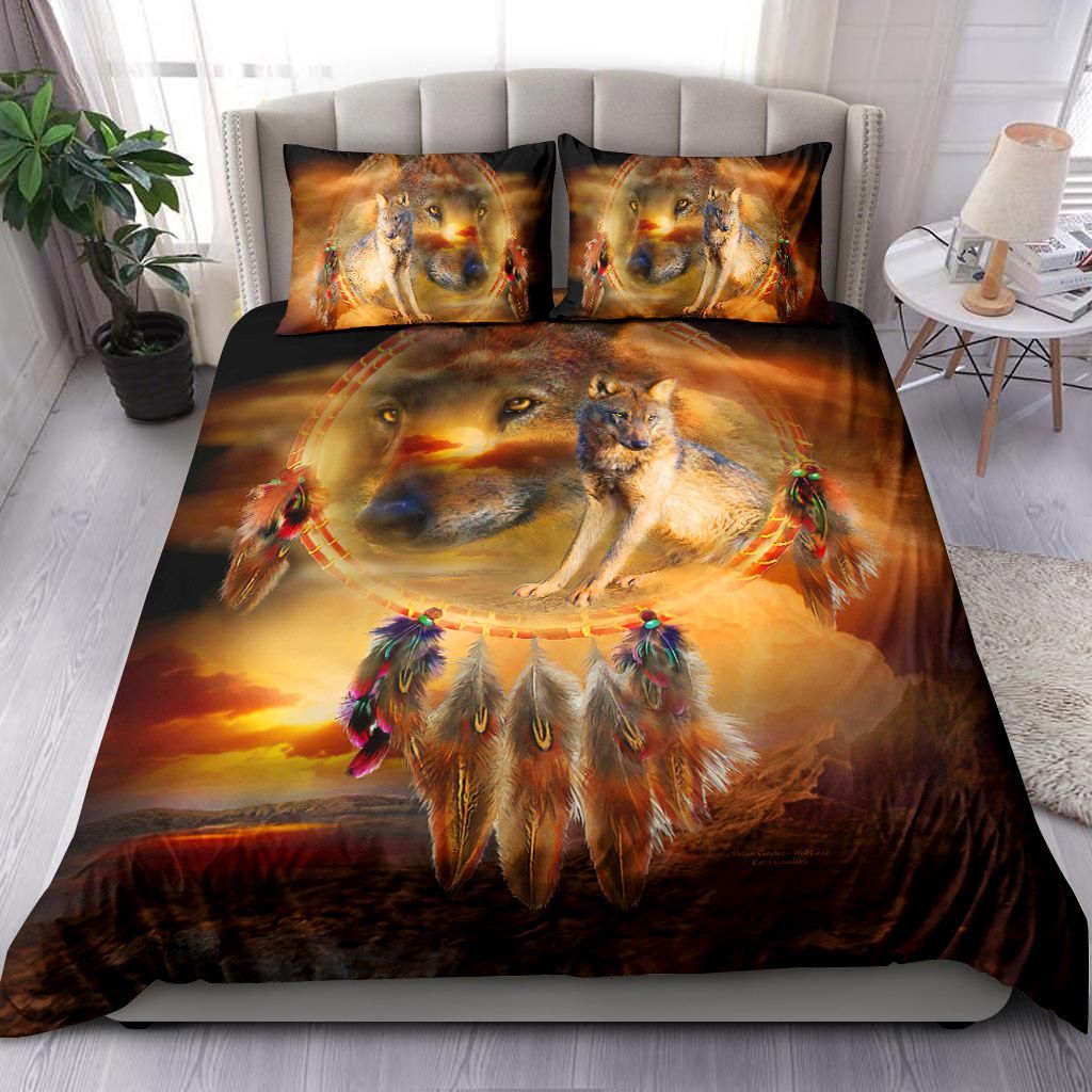 Dream Catcher Wolfland Bedding Set