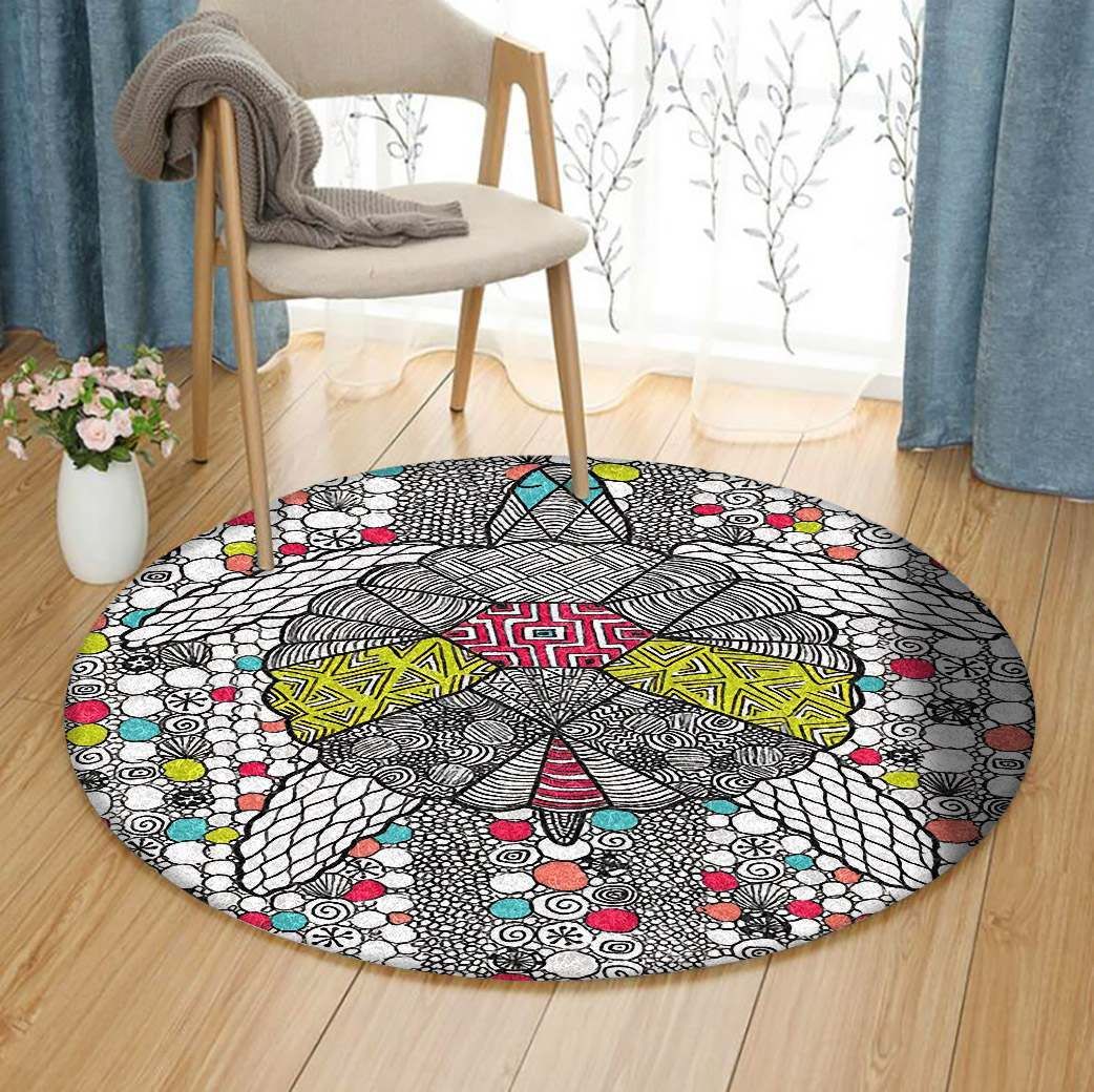 Dream Turtle Round Carpet