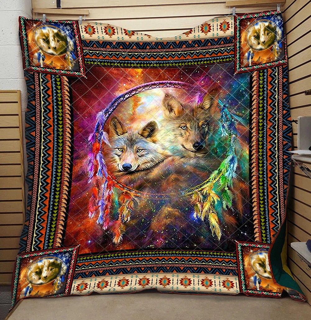 Dream Wolf DD1909224CL Quilt Blanket